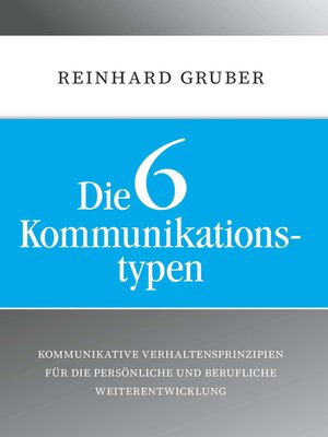 cover image of Die 6 Kommunikationstypen